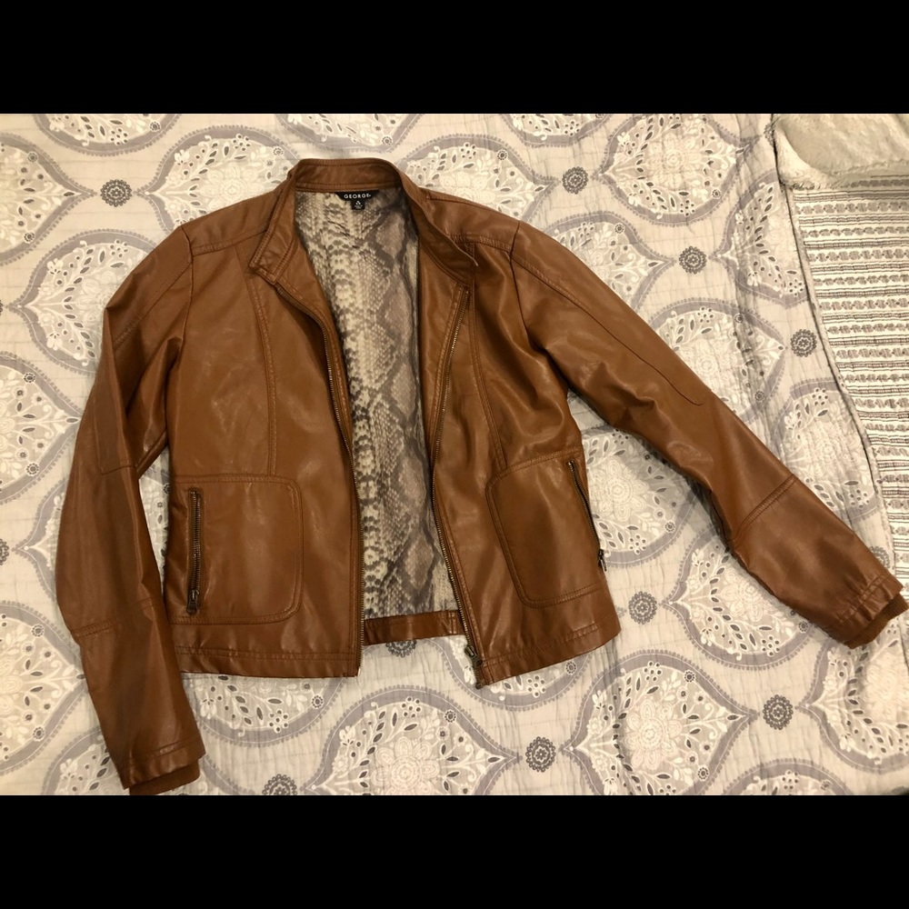 Leather jacket